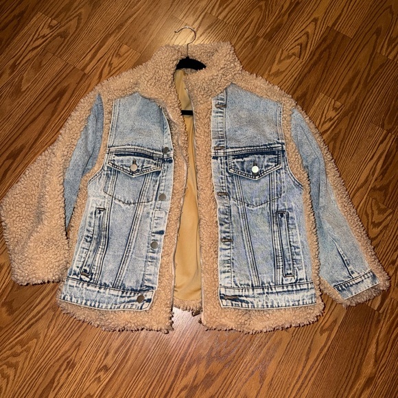 Polagram Tan Sherpa Jacket NEW - Picture 3 of 6
